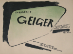 Geiger, Rupprecht - 1953 - Moderne Galerie Otto Stangl München