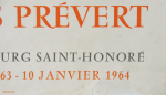 Prévert, Jacques - 1963 - Galerie Knoedler (Images de Jacques Prévert)