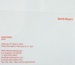 Imhof, Anne - 2022/2023 - Galerie Sprüth Magers Los Angeles/London