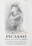 Picasso, Pablo - 1956 - (Un demi-siècle de Livres Illustrés / Jacqueline) Galerie Matarasso Nice