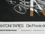 Tàpies, Antoni - 1976 - Galerie Biedermann München