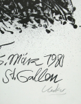 Uecker, Günther - 1979 - Erker Galerie St.Gallen
