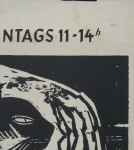 Schmidt-Rottluff, Karl - 1952 - Ausstellung Kestner-Gesellschaft Hannover (Katzen)