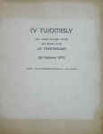Twombly, Cy - 1970 - Galleria La Tartaruga Roma (Una mostra di opere recenti allo Studio darte)