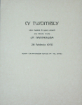 Twombly, Cy - 1970 - Galleria La Tartaruga Roma (Una mostra di opere recenti allo Studio darte)
