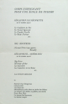 Ernst, Max - 1968 - Galerie Alexandre Iolas Paris (Einladung / le néant et son double)
