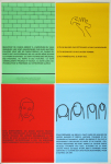 Holzer, Jenny / Nadin, Peter - 1981 - Le Nouveau musée Lyon (Living Series - 4 Plakate)